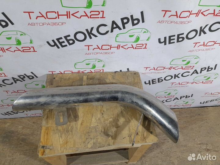 Защита заднего бампера угловая