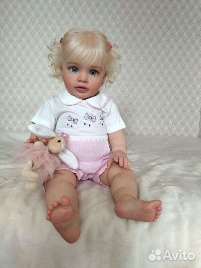 Кукла Реборн большая 70 см ручной работы