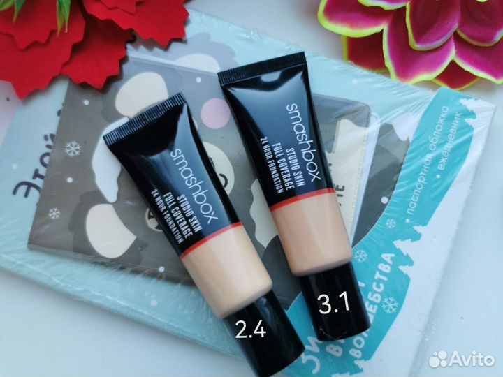 Smashbox тональный, праймер, контуринг,карандаш
