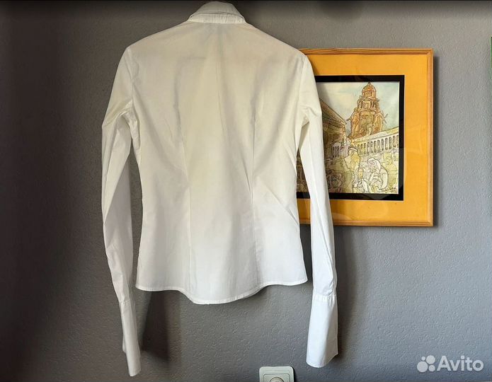 Рубашка белая женская 44 46 италия