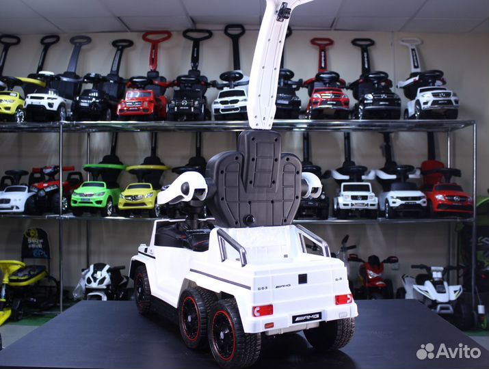 Толокар Электромобиль Mercedes-Benz шестиколесный