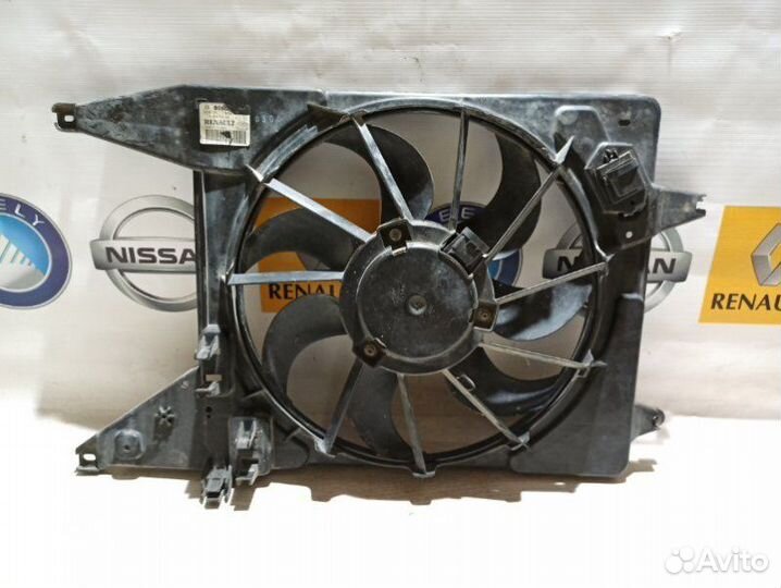 Вентилятор радиатора охлаждения двигателя диффузор