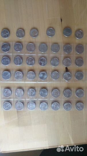Лот из 40 монет -25 центов США - штаты
