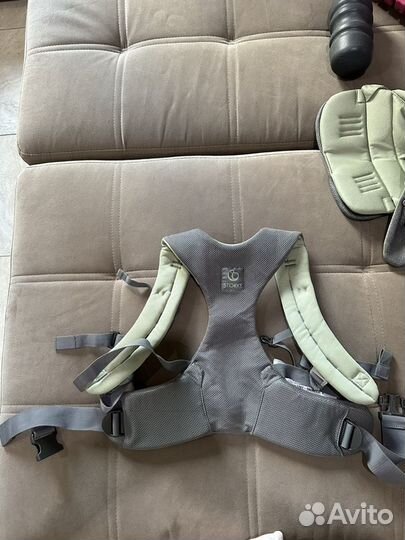 Рюкзак переноска Stokke MyCarrier Front Green Mesh