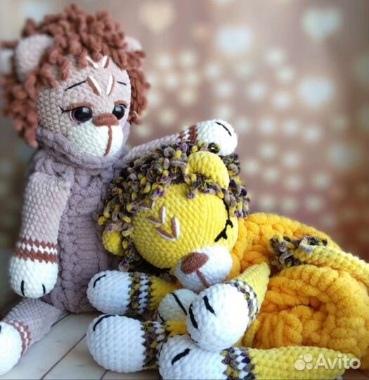 Мягкая игрушка - пижамница (Лама, Лев, Ёж)