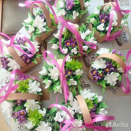 Подснежники из мыла