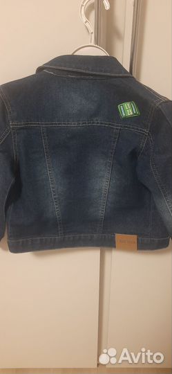 Джинсовая куртка детская