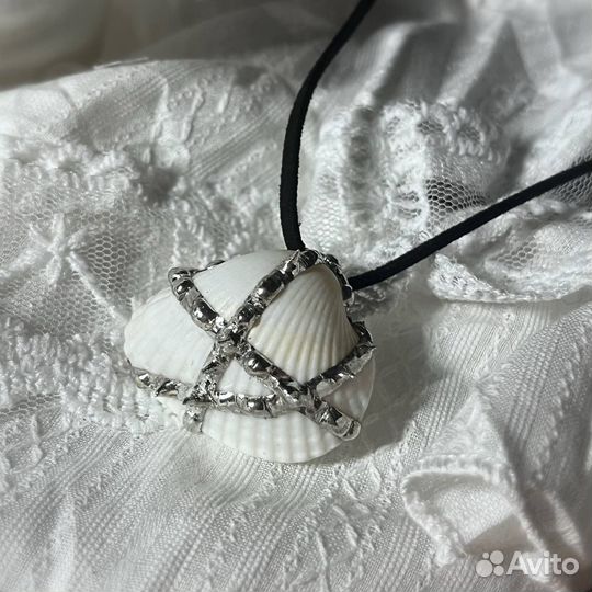 Кулон Ракушка y2k