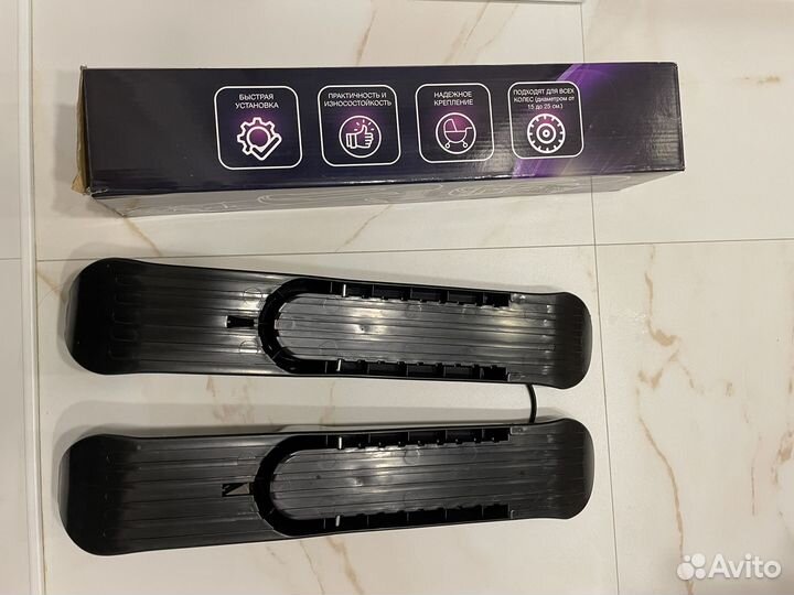 Лыжи на детскую коляску