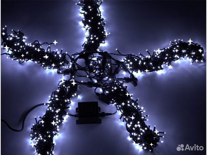 Спайдер флэш гирлянда светодиодная