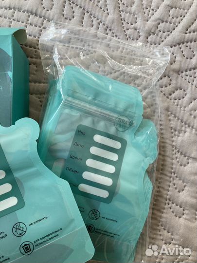 Пакеты для грудного молока