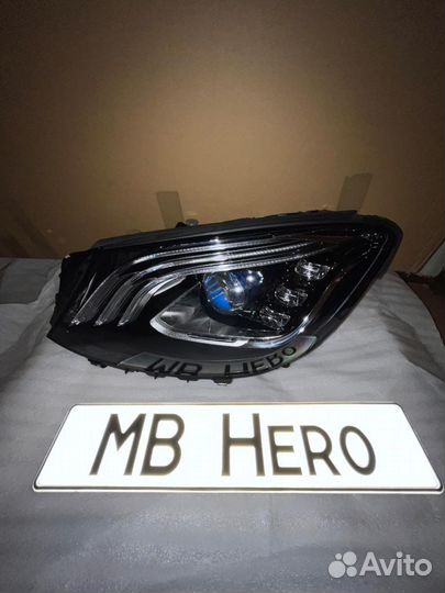 Фара новая s w 222 Mercedes
