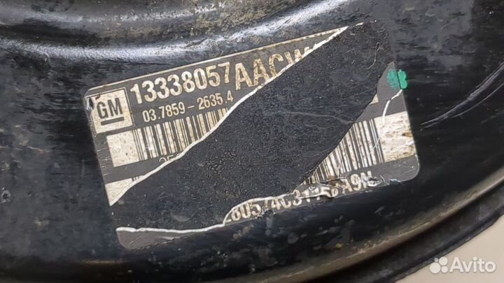 Цилиндр тормозной главный Opel Astra J, 2011