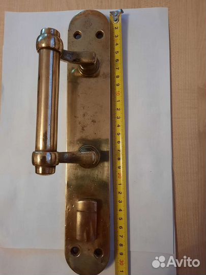 Ручки царские старинные латунные