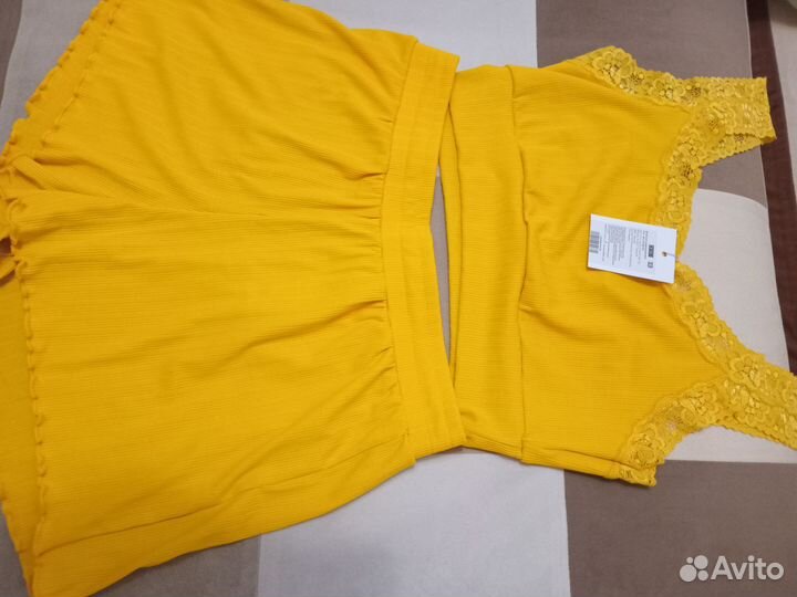Топ+Шорты новые 44 р. комплект домашней одежды