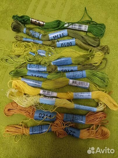 Нитки мулине гамма