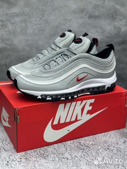 Кроссовки Nike air max silver bullet