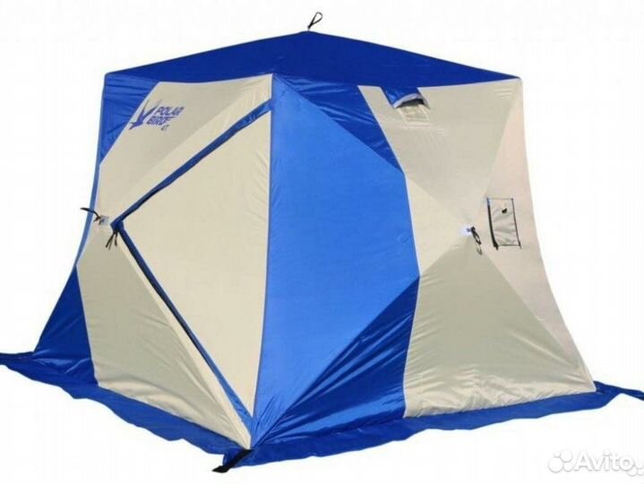 Зимняя палатка cube трехслойная бу