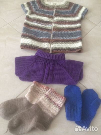 Вязаные детские вещи