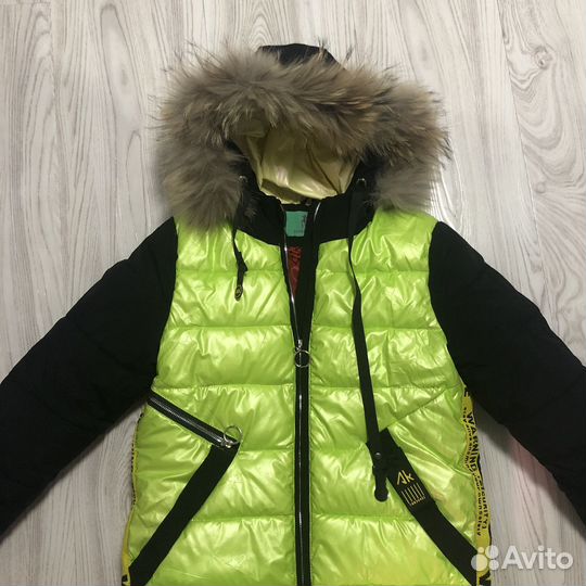 Куртка зимняя на подростка девочку, 158 см