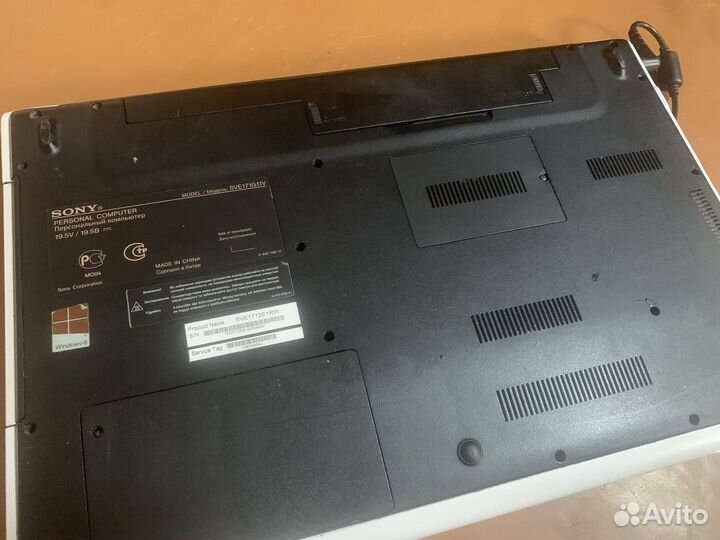 Ноутбук Sony vaio 17