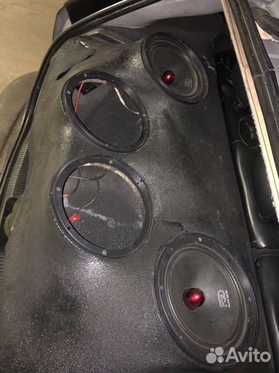 Задняя полка под автозвук ford focus 1 хэтчбек