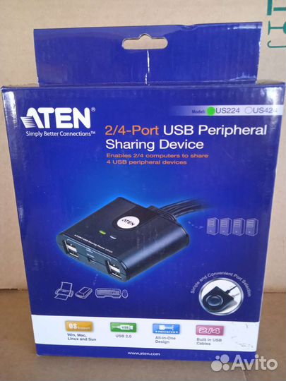 USB Переключатель aten US224