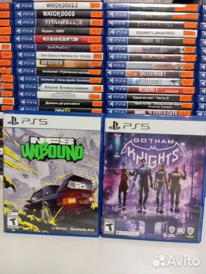 Игры на дисках для ps5