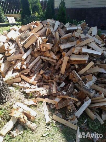 Дрова березовые. Колотые