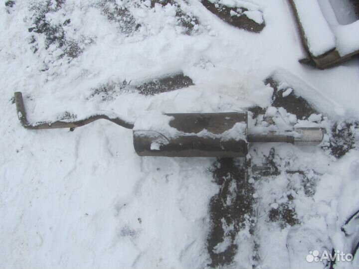 Выхлопная труба глушитель renault Kaptur