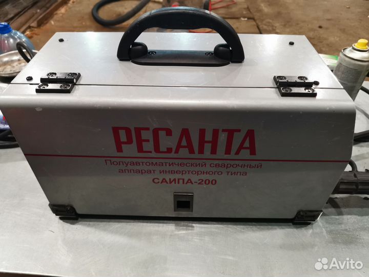 Сварочный инвертор полуавтомат ресанта саипа 200