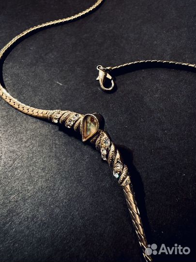 Колье бижутерия винтаж