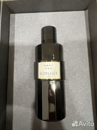 Туалетная вода Korloff rose oud оригинал