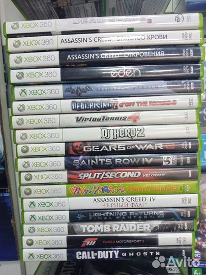 Игры для xbox 360 лицензия диски