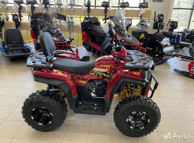Квадроцикл GBM cross hill 300 NEW premium RED