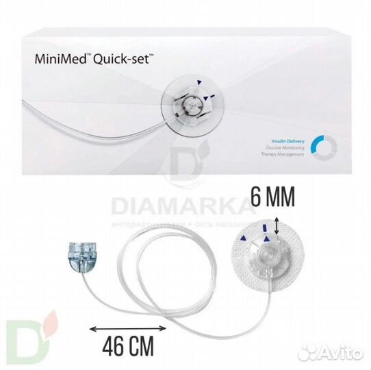 Катетер Quick-Set / Квик-Сет, 6/46 (MMT-394), 1 шт