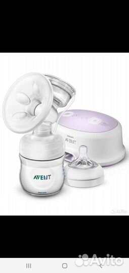 Молокоотсос Philips Avent электрический