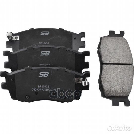 Колодки тормозные дисковые перед BP10435 SB