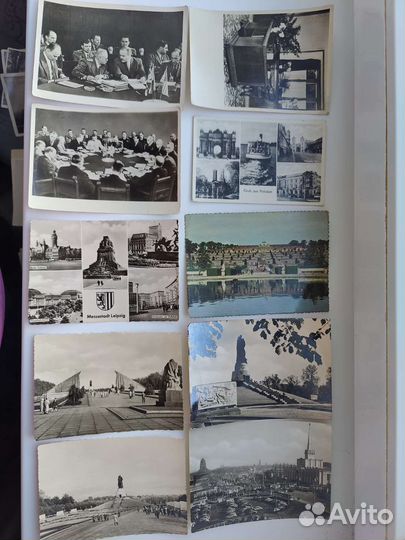 Открытки/фотографии/наборы 1951-1963 ГДР СССР
