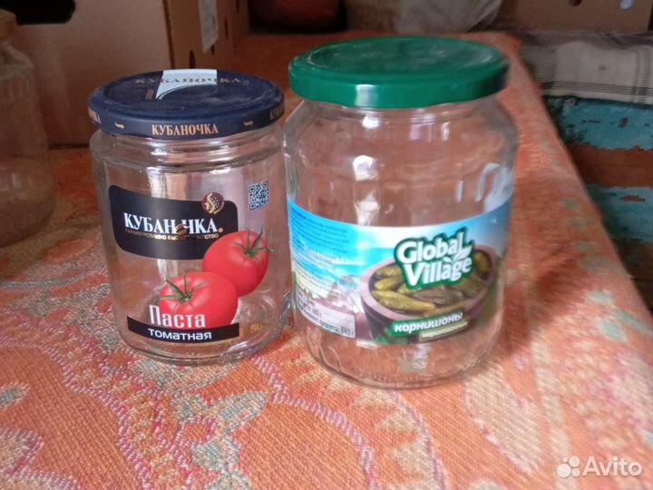 Стеклянные банки 0.5 л, 0.7л