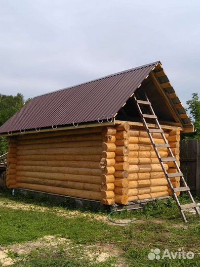 Сруб бани 3х6