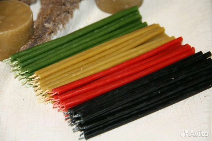 Свечи восковые церковные