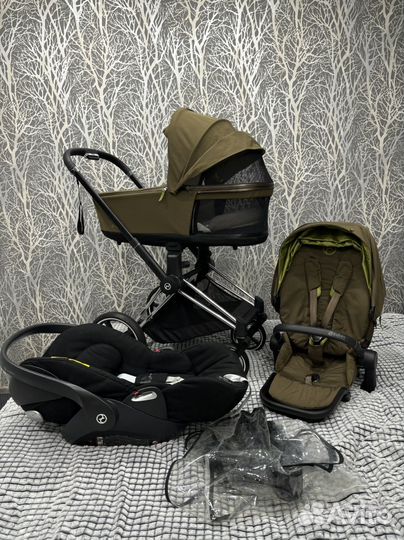 Коляска 3в1 Cybex Priam 4,как новая