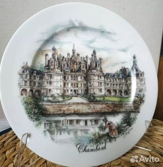 Тарелка декоративная Limoges Chambord Франция