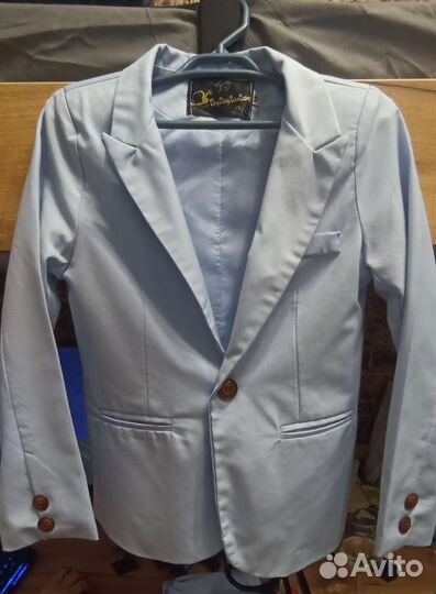 Костюм для мальчика голубой