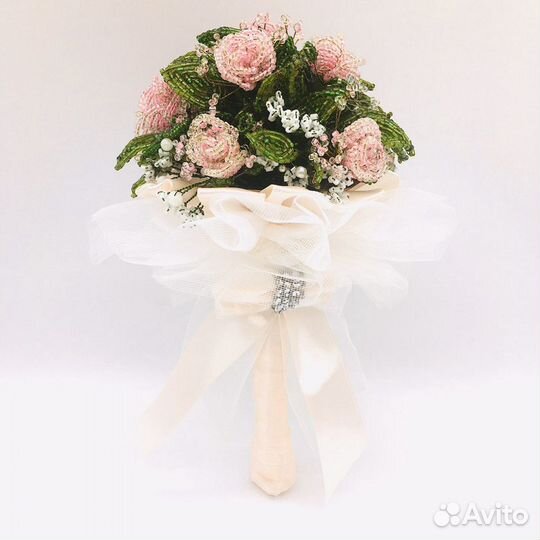 Букет невесты из бисера