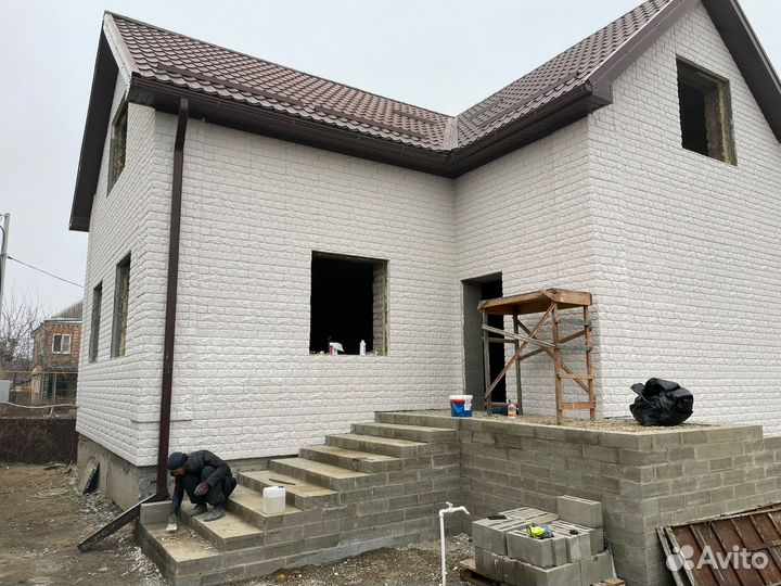 Фасадные панели Гранит утеплитель 40мм