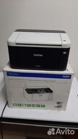 Принтер Brother HL-1212WR с вайфаем купить в Москве | Электроника | Авито