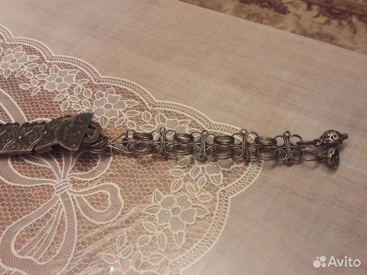 Пояс серебрянный