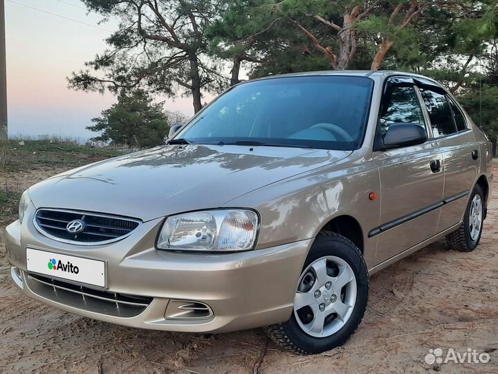 Hyundai Accent 1.5 МТ, 2003, 173 000 км
